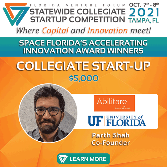 Florida Venture Forum - Abilitare Won the Statewide Collegiate Competition 2021! - Abilitare