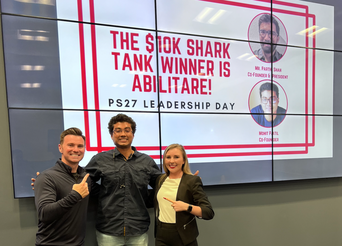 PS27 Sharktank - Abilitare takes home $10k! - Abilitare