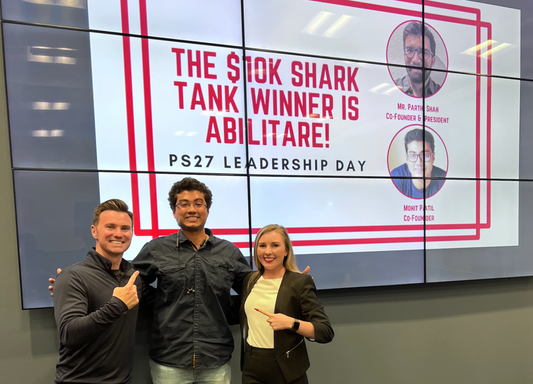 PS27 Sharktank - Abilitare takes home $10k! - Abilitare